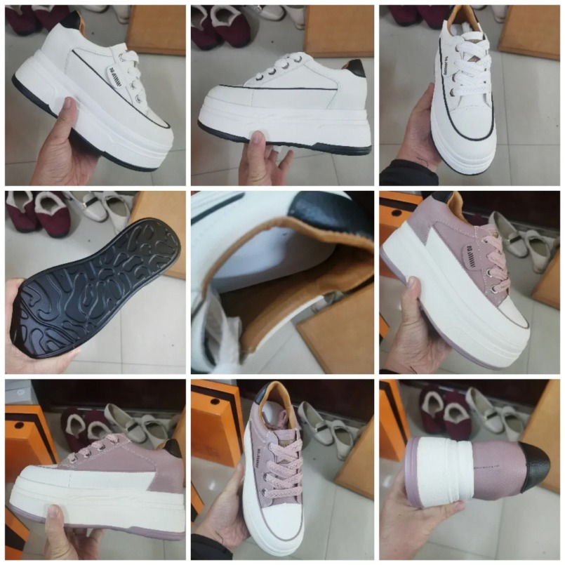 Koznoy 9cm Cow Suede Genuine Leather Platform Wedge Skate High Brand Women Vulcanized Heels Comfy Casual Chunky Sneaker Shoes