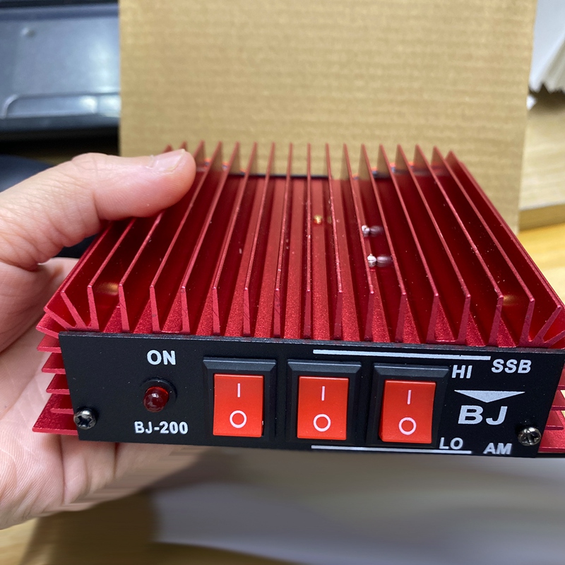 BJ-200 50W CB Radio Power Amplifier HF Amplifier 3-30 Mhz AM/FM/SSB/CW Walkie Talkie CB Amplifier Part Component