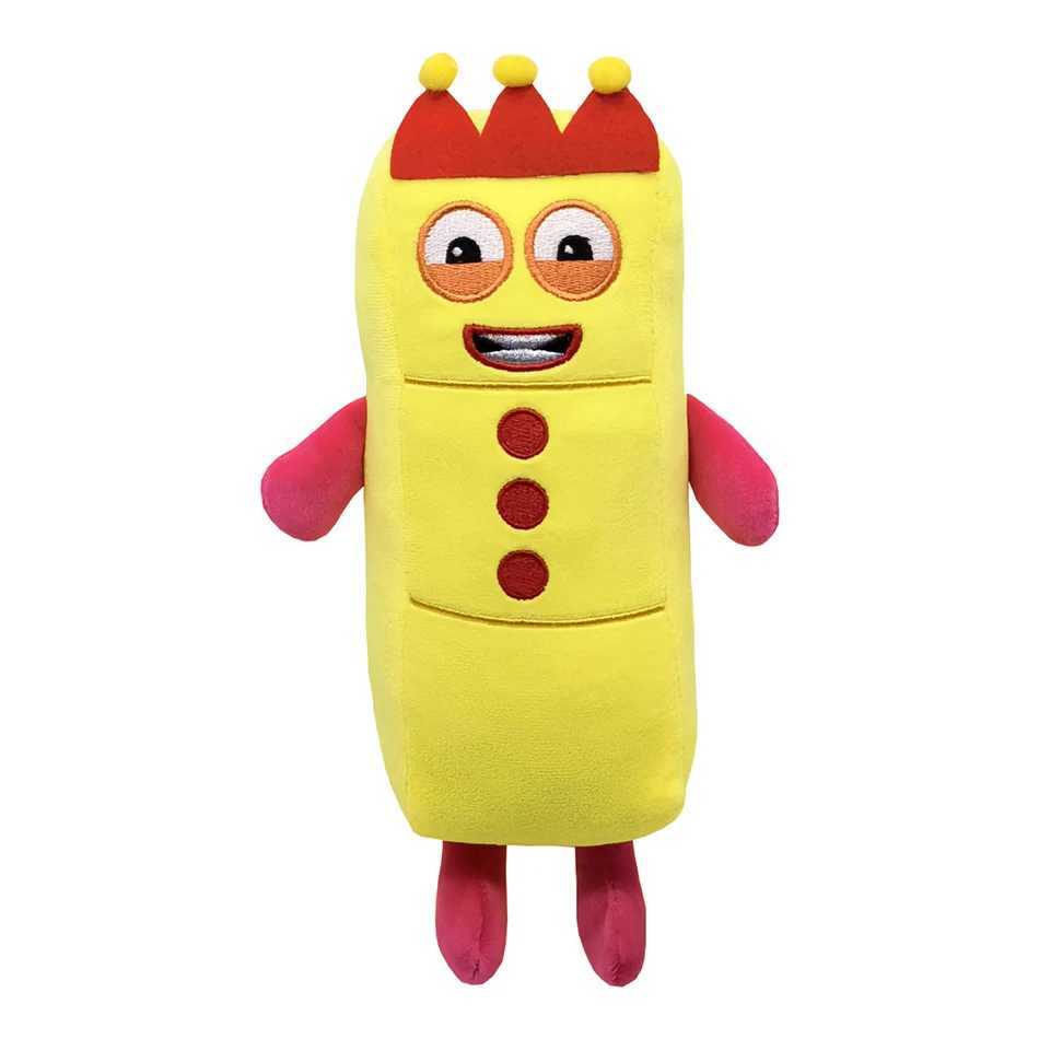 Plush Dolls Numberblocks Plush Toy 14--30cm Cartoon Peripheral Throw Pillow Soft Kawaii Doll Stuffed Toy Decoration Christmas Present gifts z241114