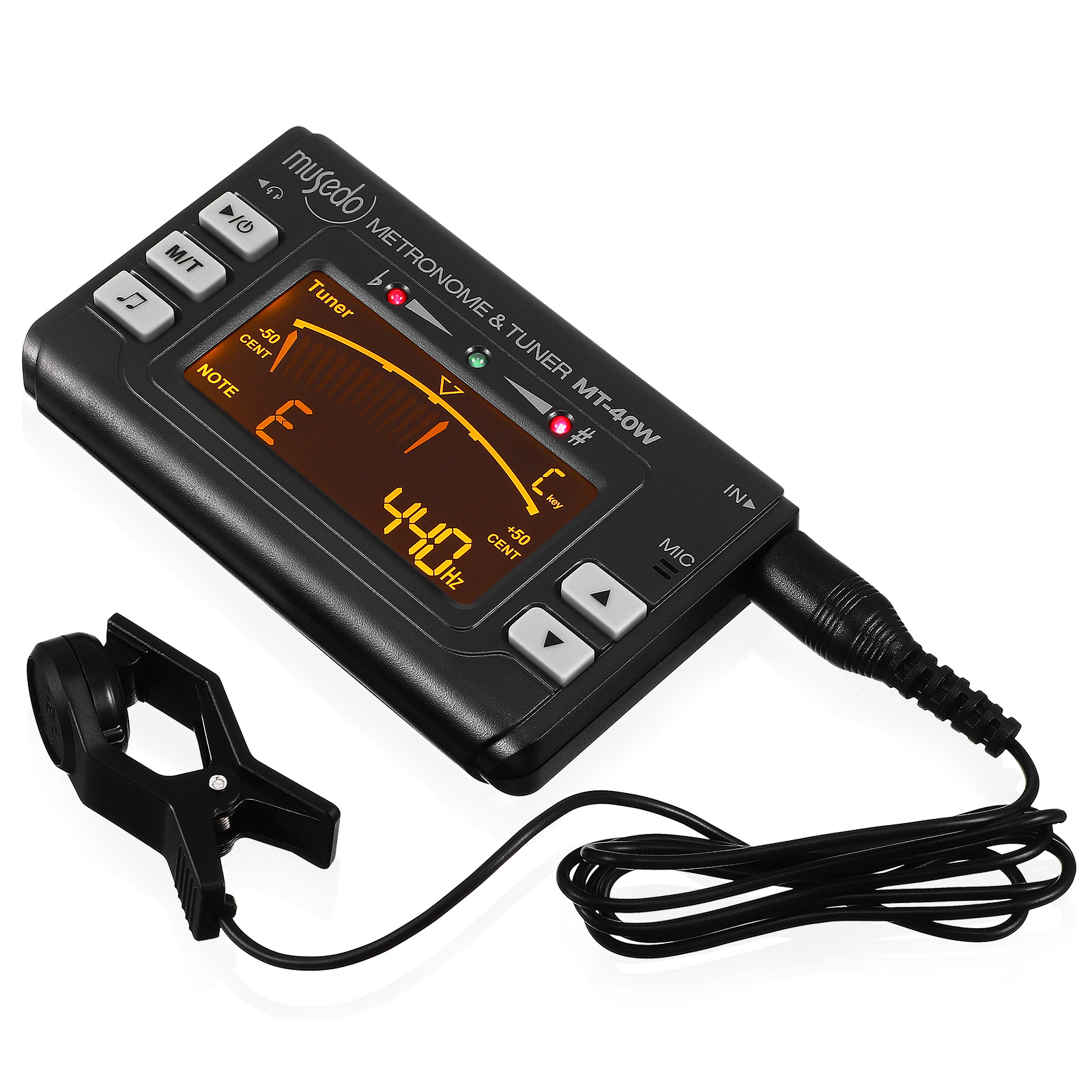 Metronome Tuner 3 In Digital Wind Instruments Tuner Alto Saxophone Flute Clarinet Trumpet Tuba Clip Pickup