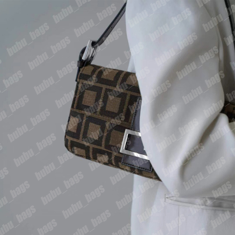 Vintage Shoulder Bag Fashion Letter Handbag High Capacity Purse Canvas Hobo Messenger Bags Satchel Women Designers Lady Tote Metal Hasp Pouch