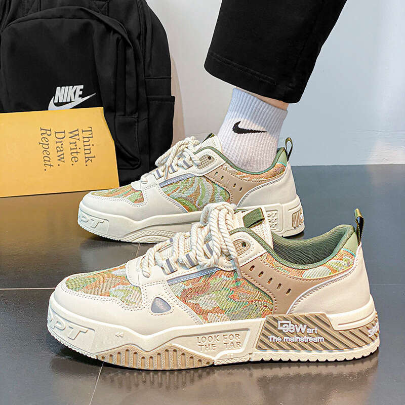 Trendy Low Top Skate Shoes Men's Street - All Seasons Outdoor Workout Walking Traveg | Comfy Sneakers For Men