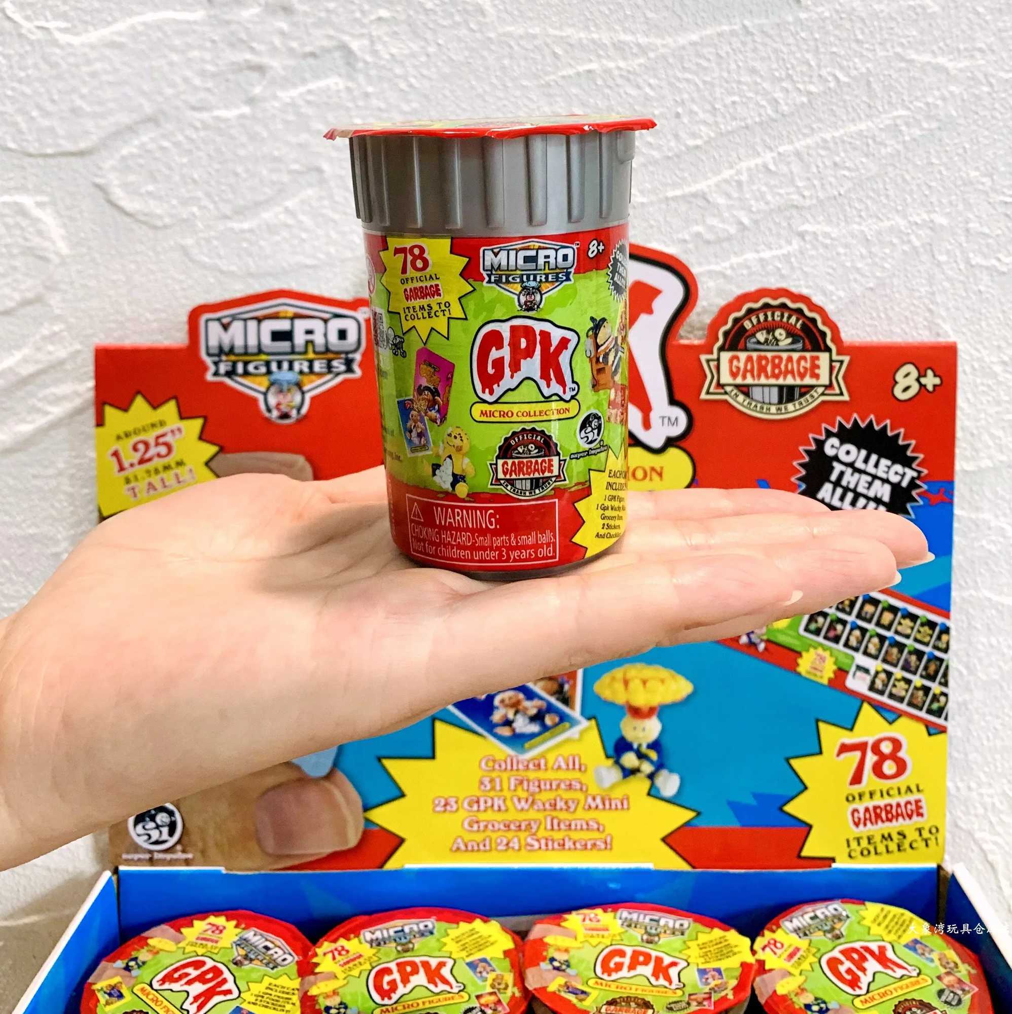 Micro Figures GPK Garbage Pail Kids Blind Box Mini Doll Gifts Toy Model Anime Figures Collect Ornaments W241114