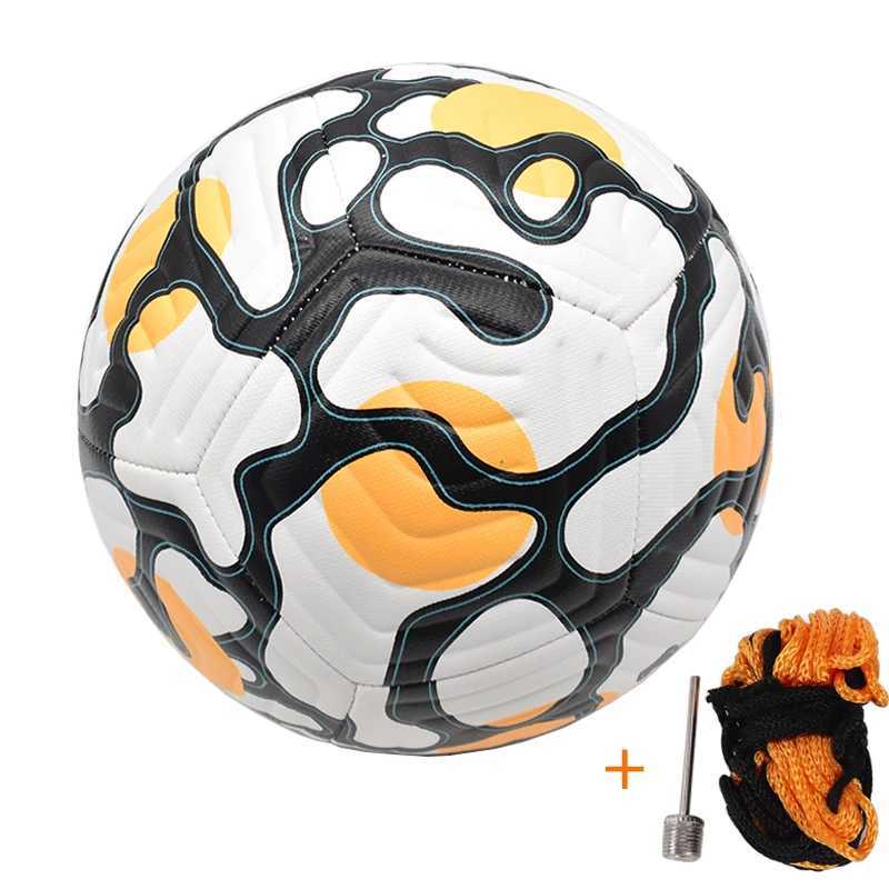 5th Football Machine Sewing Ball PU Material Sports Match Football Training Ball Futbol Voetbal W241113