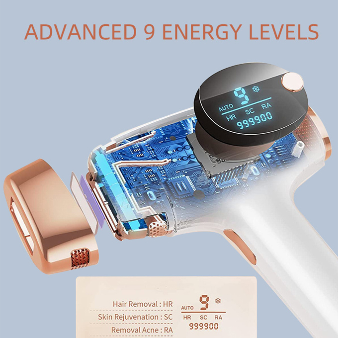 home ipl laser hair removal handheld ice cool hr sc ra mini laser devices for face body armpit legs arms depilation depilator epilator dark spots trea