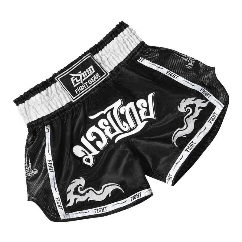 Muay Thai mens womens rens boxing shorts youth Taekwondo fighting MMA relay Sanda grappling Bjj sports shorts 241113