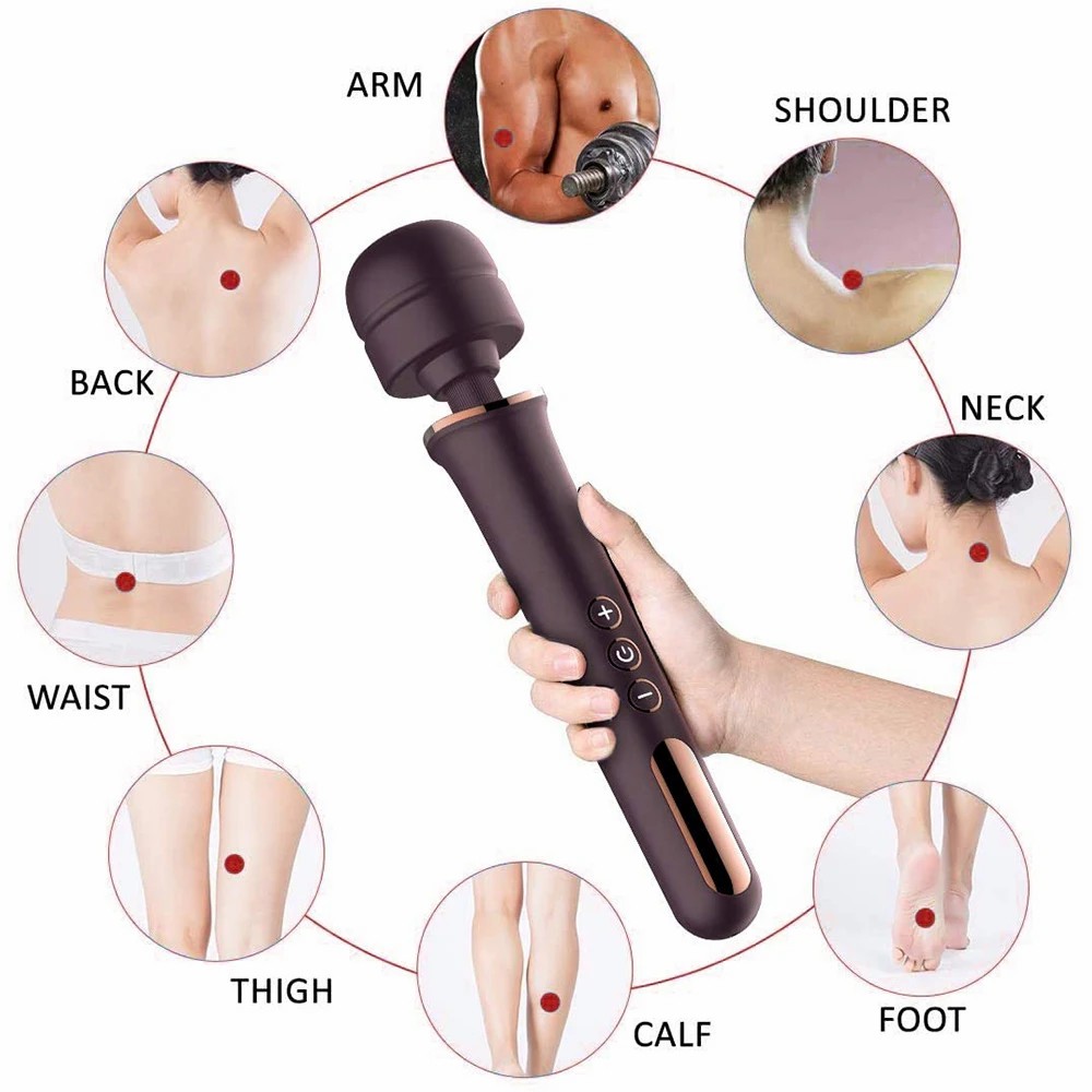 bc vibrating Multi made purpose stick of silicone material frequency speed massage waterproof and silent USB charging waterpro