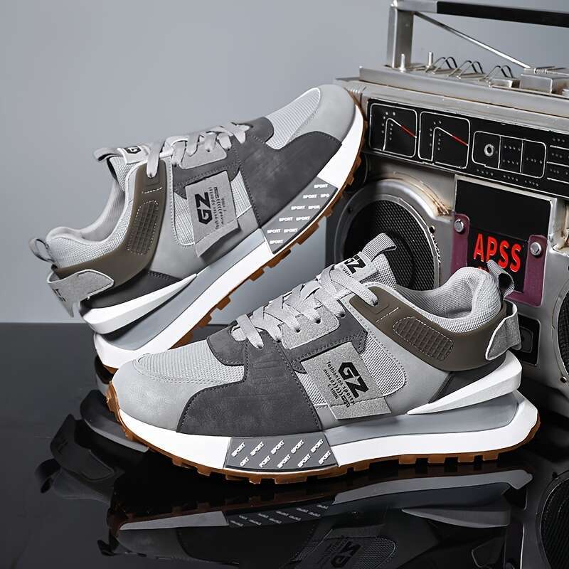 Stylish Comfort Women's Sports Shoes - Fashion Sneakers with Thick Sole, Versatile, Comfortable, Breathable, and Anti-Slip Features for Casual Da