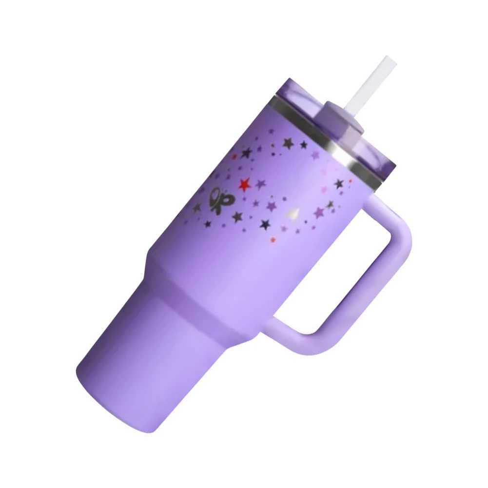 40 oz hot wagon vacuum flame stainless steel inflatable water bottle with hot and cold GS handle hot water bottle Y241114