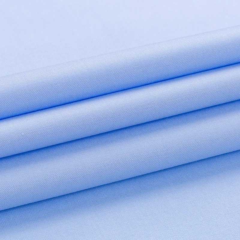 Mens Business Long Sleeve Shirts Microfiber Bamboo Fiber Elegant Office Formal Dress Shirt Casual Standard Male Workwear ShirtsXJ24113