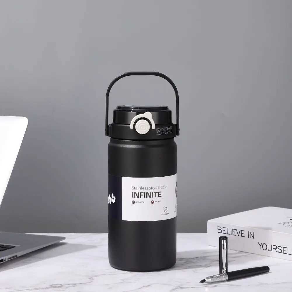 Hot water bottle vacuum flame cup 316 stainless steel commercial large capacity autumn Pruntion sports water bottle Y241114