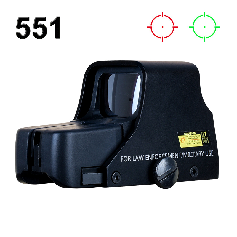 551 552 558 Red Green Dot Holographic Sight Hunting Red Dot Reflex Sight Rifle Airsoft With 20mm Mount Lock 19 Accessories