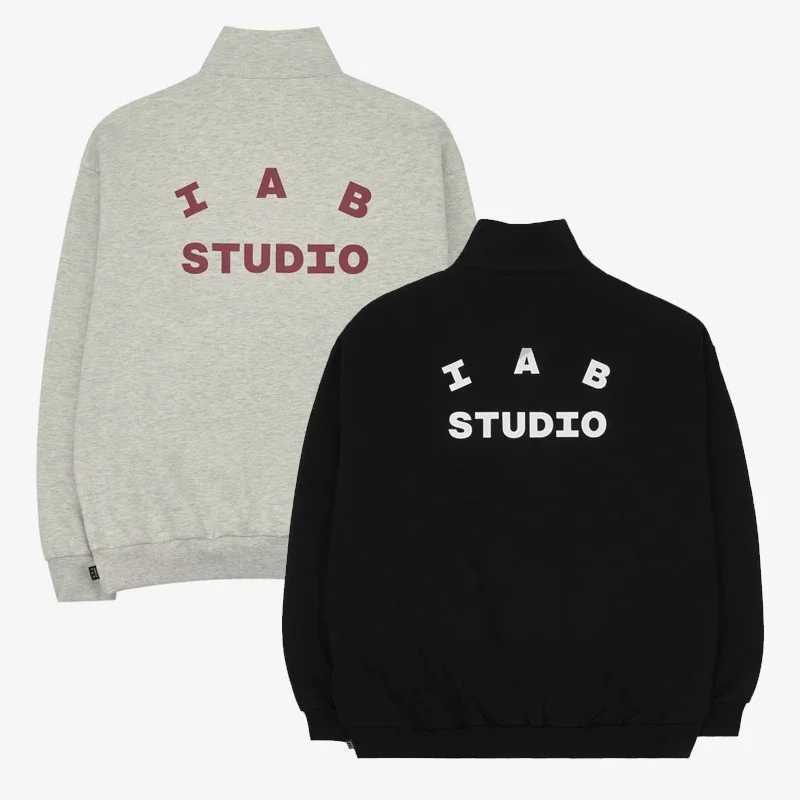 Autumn and Winter Mens and Womens Long sleeved Wool Stand up Hoodie Zipper Sweatshirt W241114