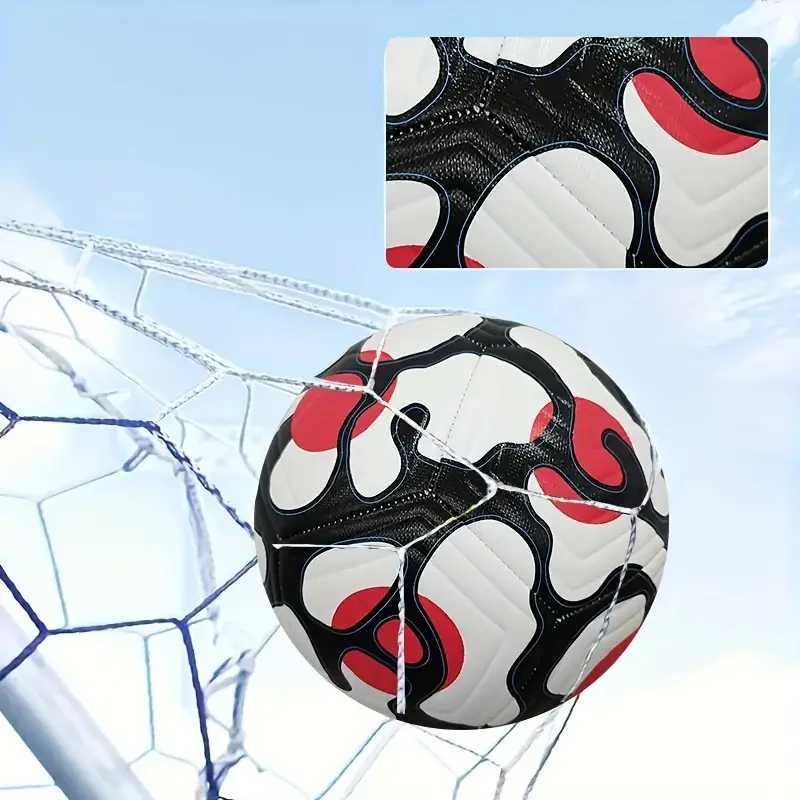 1 piece size 5 machine professional football ball professional wear-resistant PU material ball used for indoor and outdoor entertainment W241113