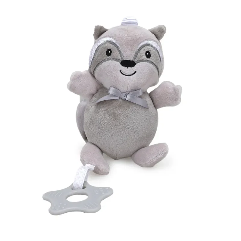 Infant Toddler Rattles Toys for Baby Stroller Crib Soft Bear Bunny Style Pram Hanging Toys Plush Appease Doll Bed Accessories