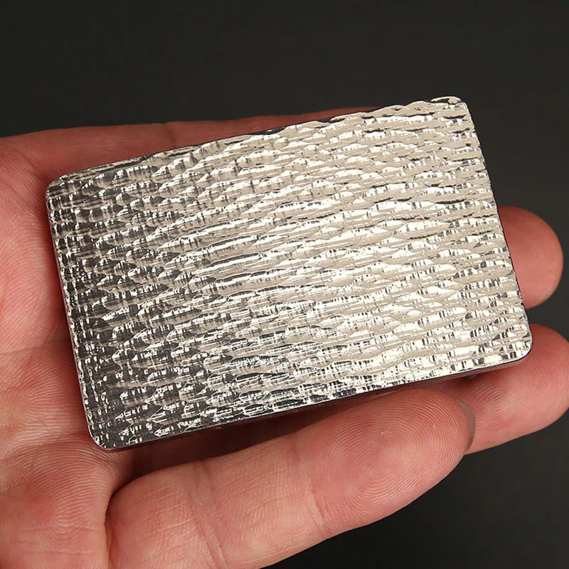 Metal Belt Buckle 35mm39mm For Men Stainless Steel Single Pin Half Fit Leather Craft Jeans Webbing 240401