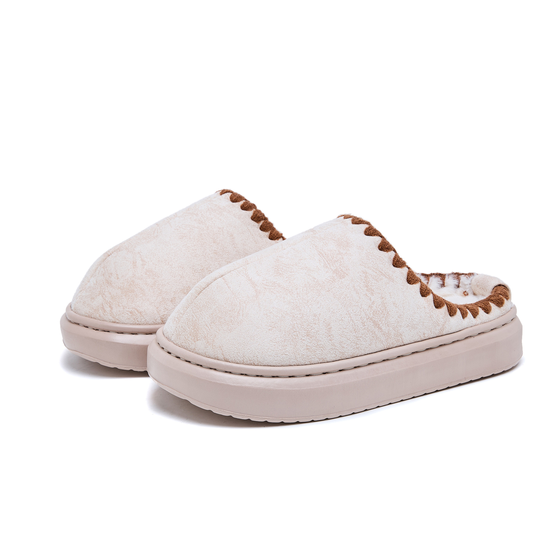 shipping new free flat cotton designer sandals for womens mens thick bottom fur furry slippers slipper slides 4 ry