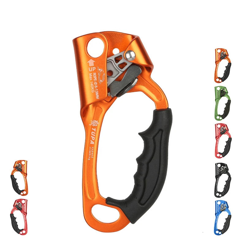 Outdoor Climbing SRT Manual Climbing Equipment Installation Personnel Handle Climbing Machine Left Hand Right Hand Climbing Equipment Rope Tools 24111