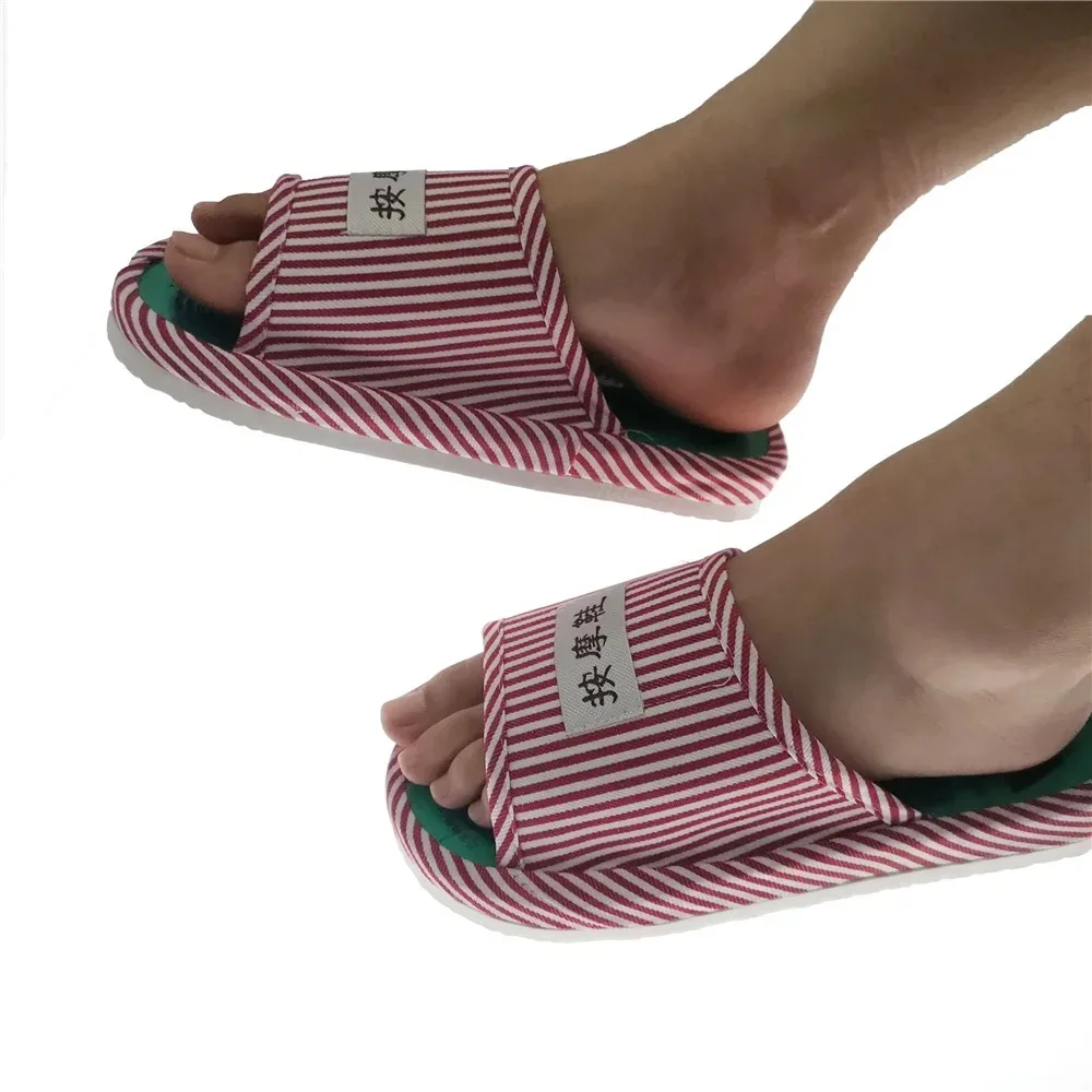 Pair Feet Massage Slippers Foot Reflexology Acupuncture Therapy Massager Walk Acupoint Health Care Shoes