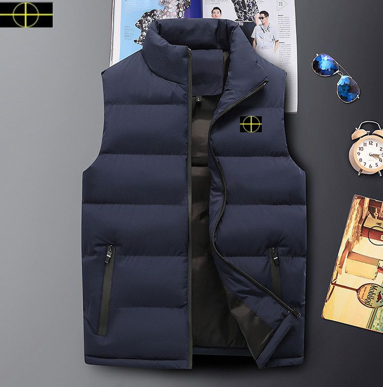 Big size clothing stones autumn winter new item men's casual vest islands men's item plus size cotton vest top jacket -11-23