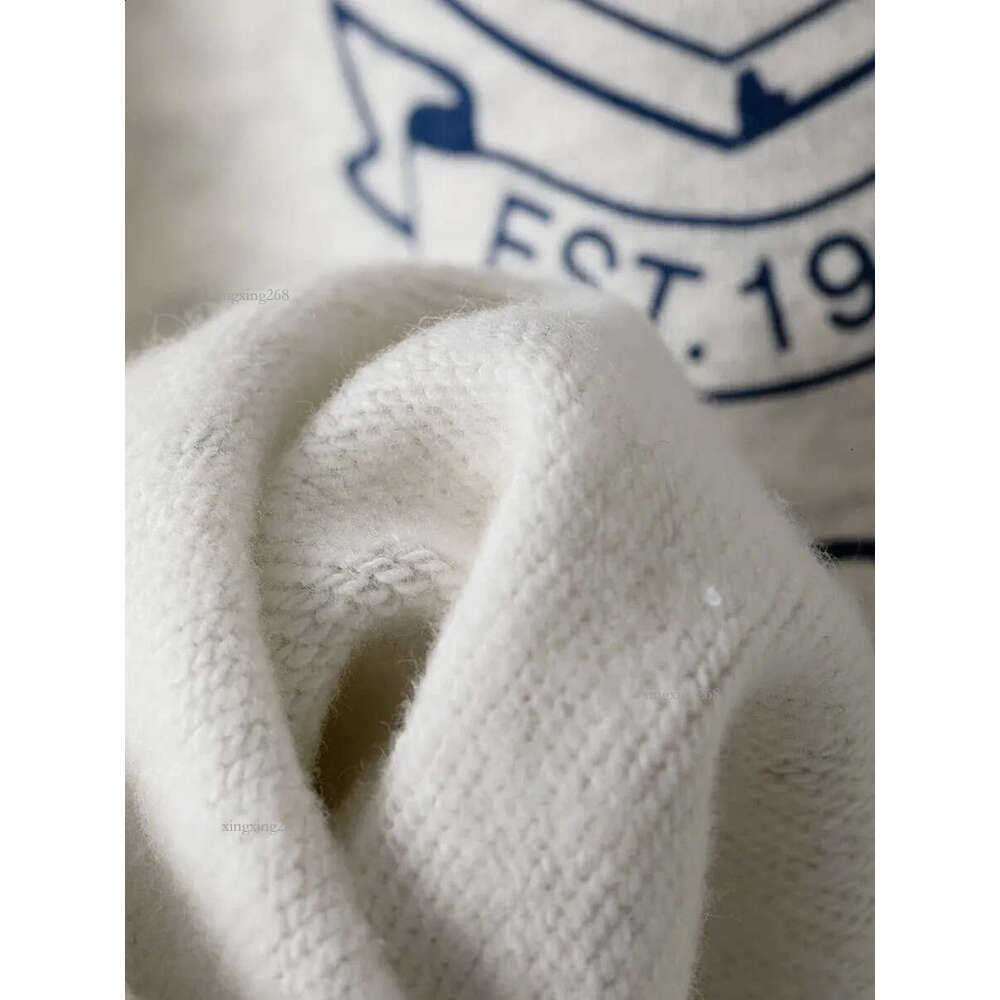 York letter printed sweatshirt for womens classic Oneck long sleeved floral autumn casual retro sports rich item 240827