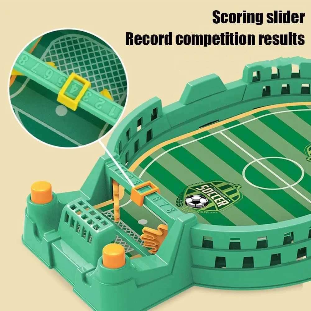 Mini football table games fun interactive football game toys reusable competitive football toys children adults family parties W241114