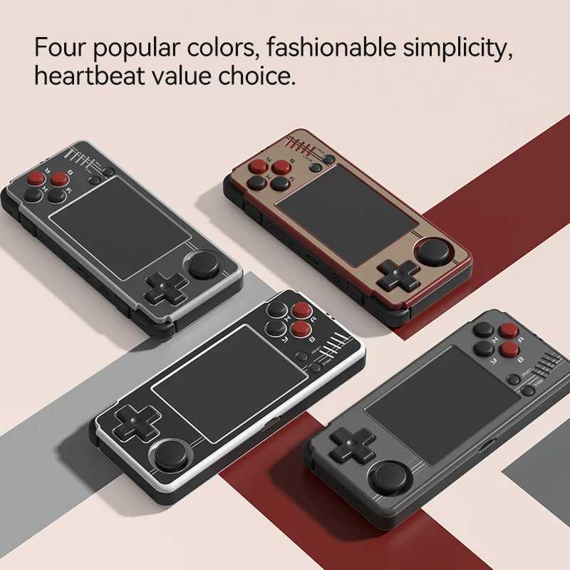 Game machine MIYOO A30 Handheld Game Console 2.8 IPS Sn Linux System Horizontal Retro Emator Video Console Vibration Motor Kids Gifts Z241114
