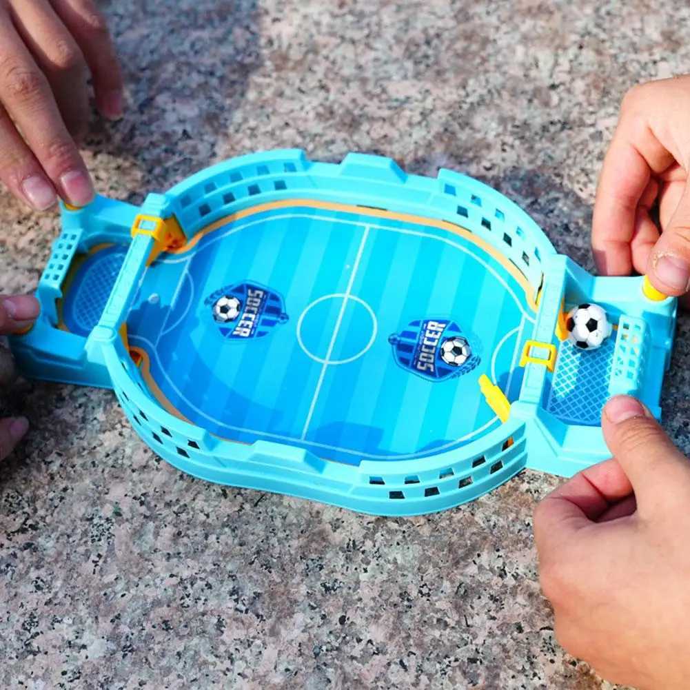 Mini football table games fun interactive football game toys reusable competitive football toys children adults family parties W241114