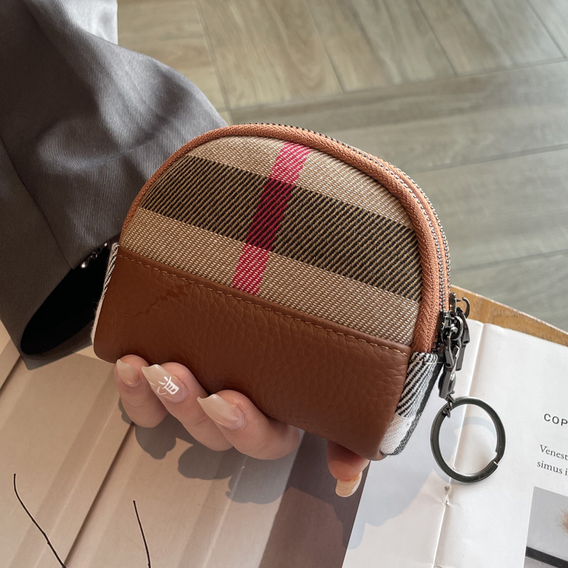 Zero Women's Small Money New Trend Exquisite High End Mini Compact Storage Zipper Coin Bag Wallet