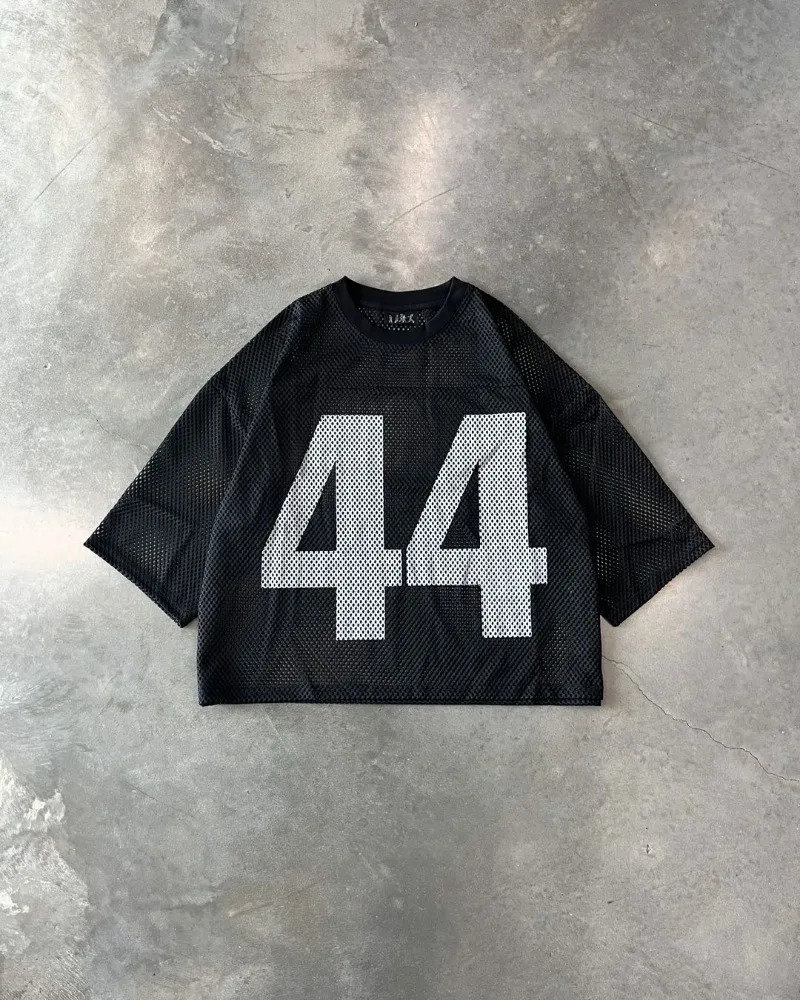 Fashion sportswear top for men Y2k loose breathable street digital printed oversized half sleeved T-shirt for women 241113