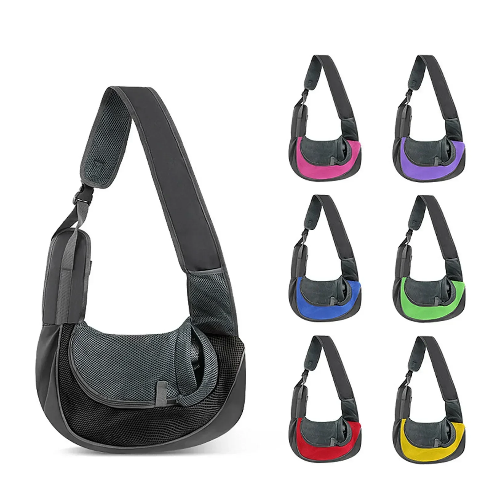 2026 New Puppy Portable Small Cat Backpack Pouch Sling Travel Bag Carry Carrier Pet Shoulder Mesh Hands Pocket With Breathable Dog Free Shipping