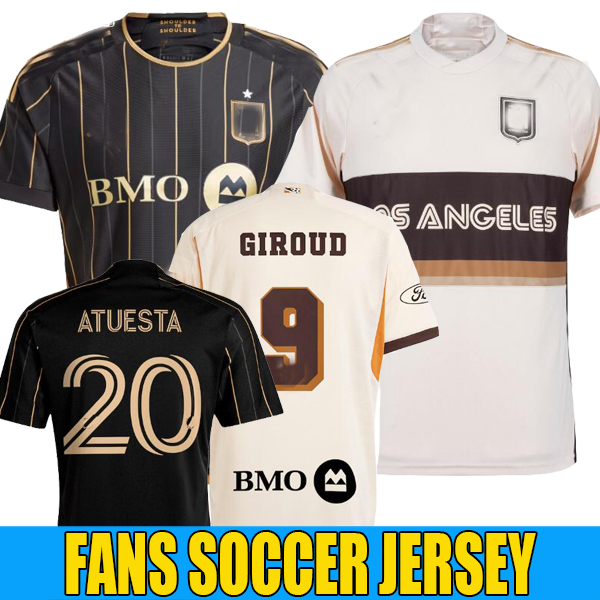LAFC 2024 Los Angeles FC Soccer Jersey Kids Kit Man Major League 24 25 Football Shirt Primary Home Black Away Green Smokescreen BOUANGA OLIVERA TILLMAN BOGUSZ