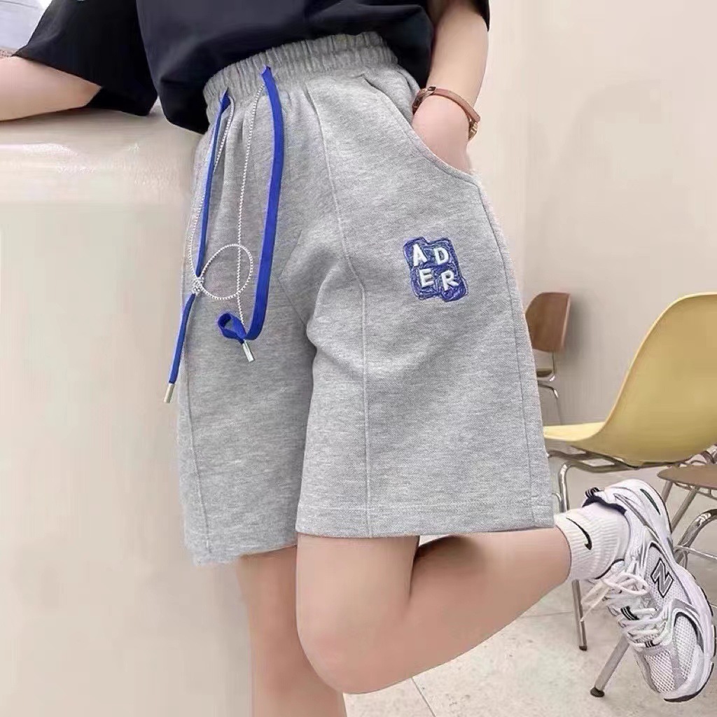 Men's Shorts Summer Oversized Ader Error Embroidered Letter Drawstring Sweatpants Men Women 1:1 Quality