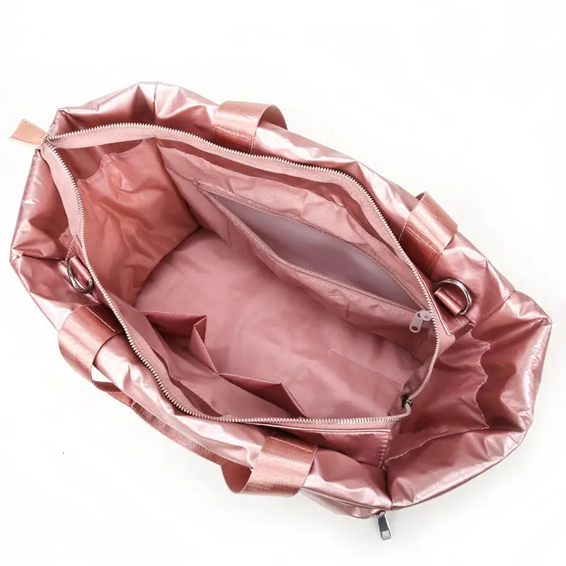 Winter Large Capacity Shoulder Bag for Women Waterproof Nylon Bags Space Pad Cotton Feather Down Bag Large Bag Handbags 241114
