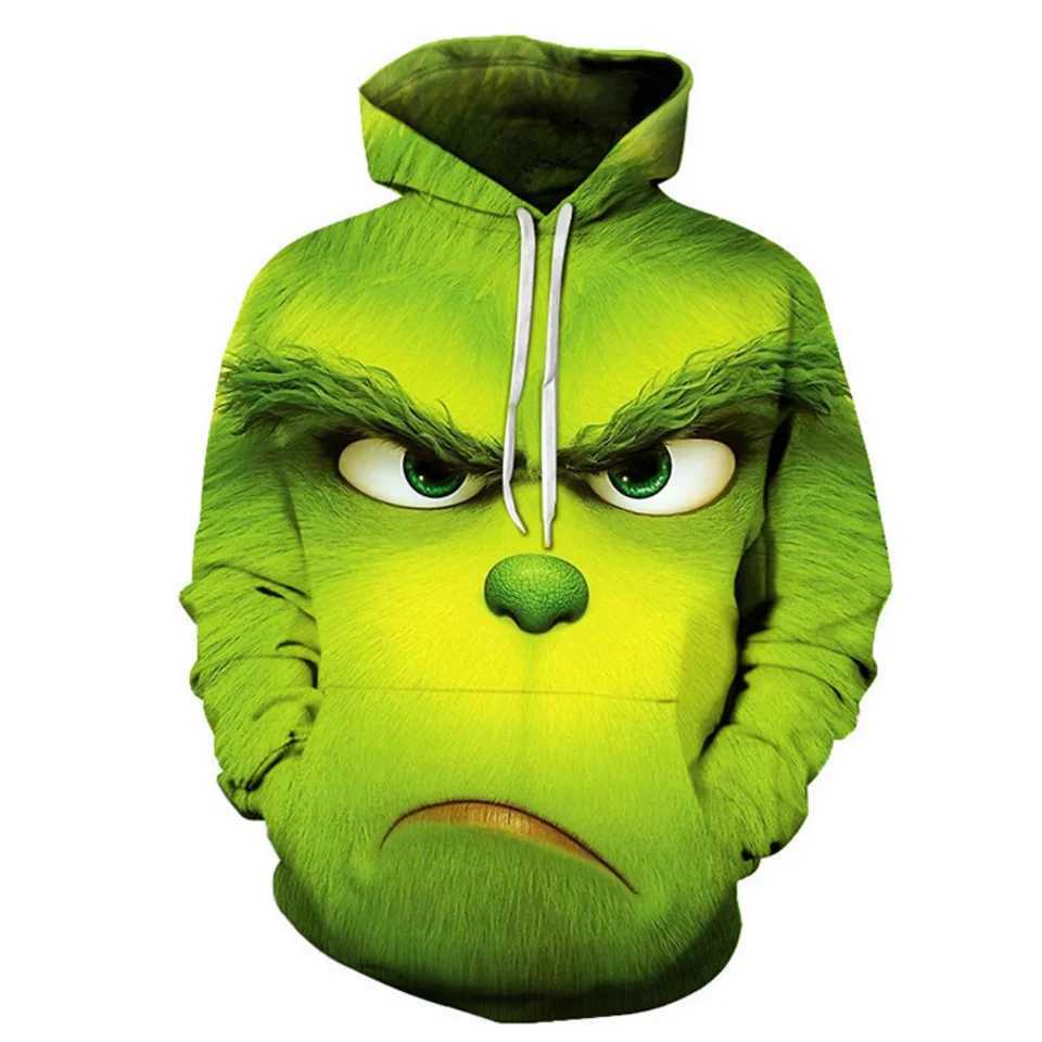 Christmas Harajuku Mens Super Dalian Hoodie Fashion 3D Printing Autumn New Sportswear Hip Hop Trend y2k Clothing Womens Pullover W241114