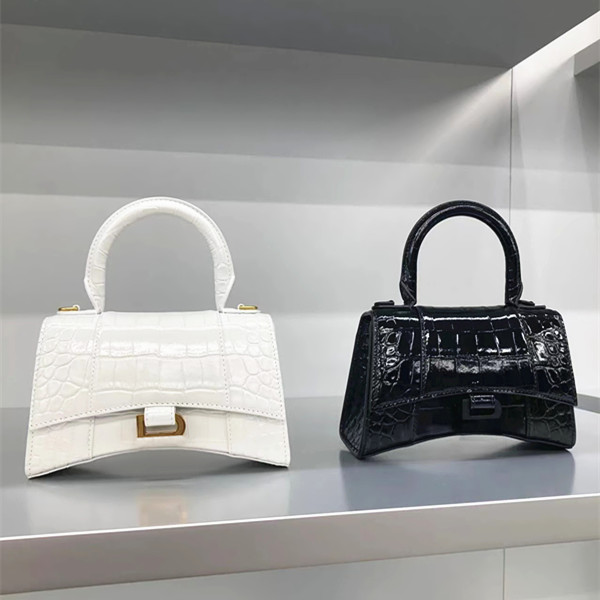 Designers top handle Bags crossbody Womens mens hourglass shoulder totes bag hot Luxury Genuine leather Crocodile flap Bag pattern Metal brand logo clutch handbags