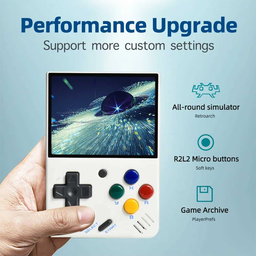 Game machine Miyoo Mini V4 Film Retro Handheld Game Console 2.8Inch IPS Sn Video Game Console Linux System Gaming Emator Portable Z241114