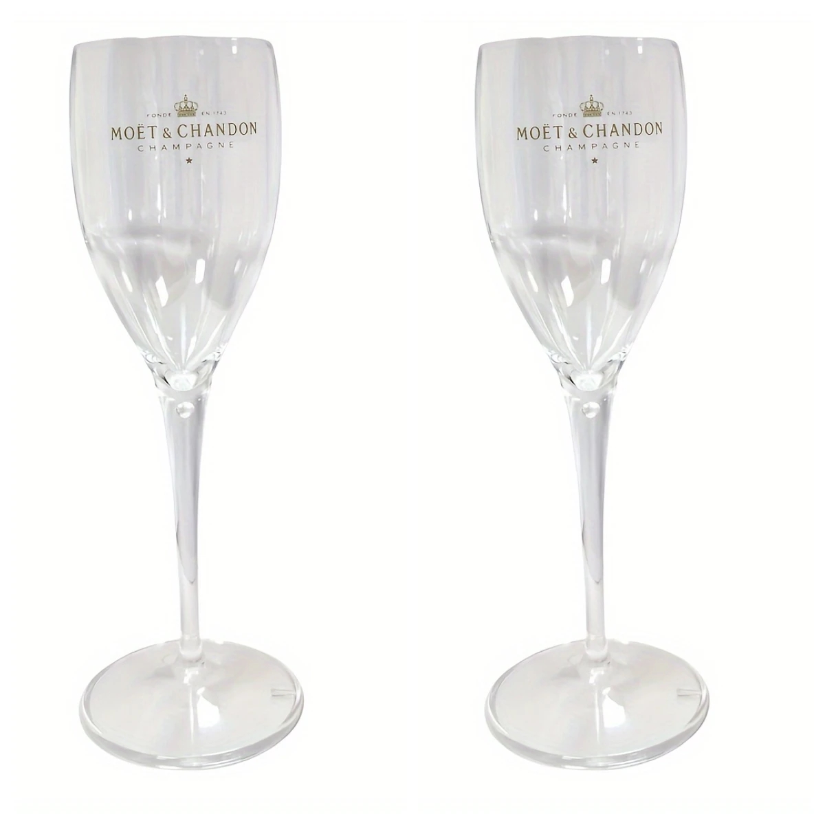Veuve Clicquot Flutes Plastic Wine Glasses Dishwasher-Safe White Orange Acrylic Champagne Glass Beer Whiskey Party Cups