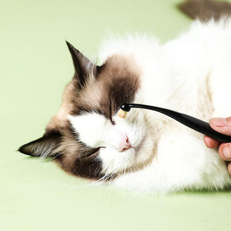 Pet Eye Comb Brush Tear Stain Remover Comb Silicone soft material Grooming Tools For Small Cat Dog Gentle Cleaning Eye Scabs