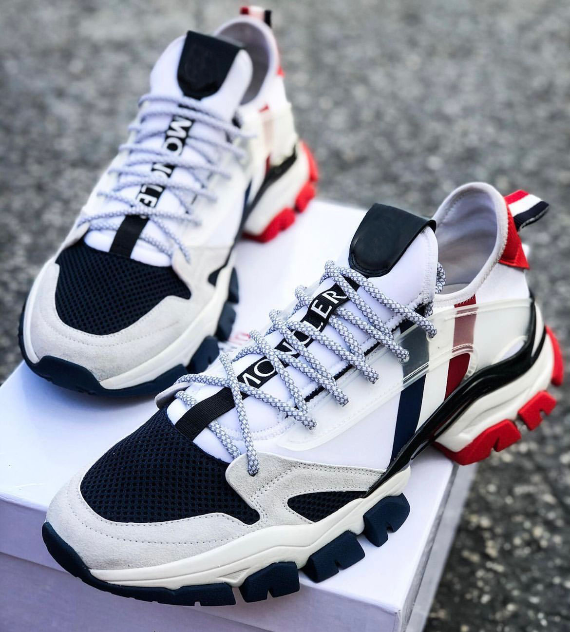 Marque de luxe Trevor Scarpa Trainers Chaussures Blanc Black Black Mesh Porget Lace-Up Leather Sneaker Famme Comfort Runner Sport Men's Casual Wa