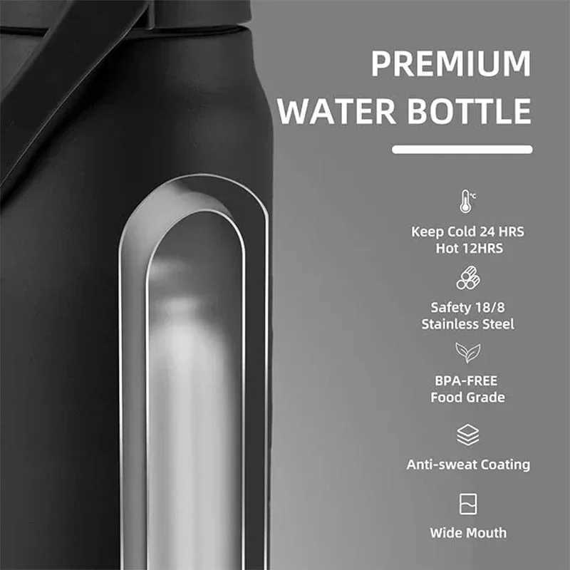 Vacuum stainless steel cup hot cold hot stainless steel water bottle Y241114