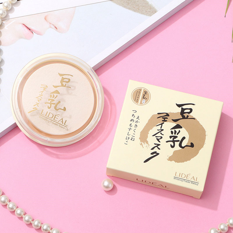 Powder Foundations Face Oil control Mineral Brighten Concealer Matte Setting Waterproof Whitening Pressed TSLM