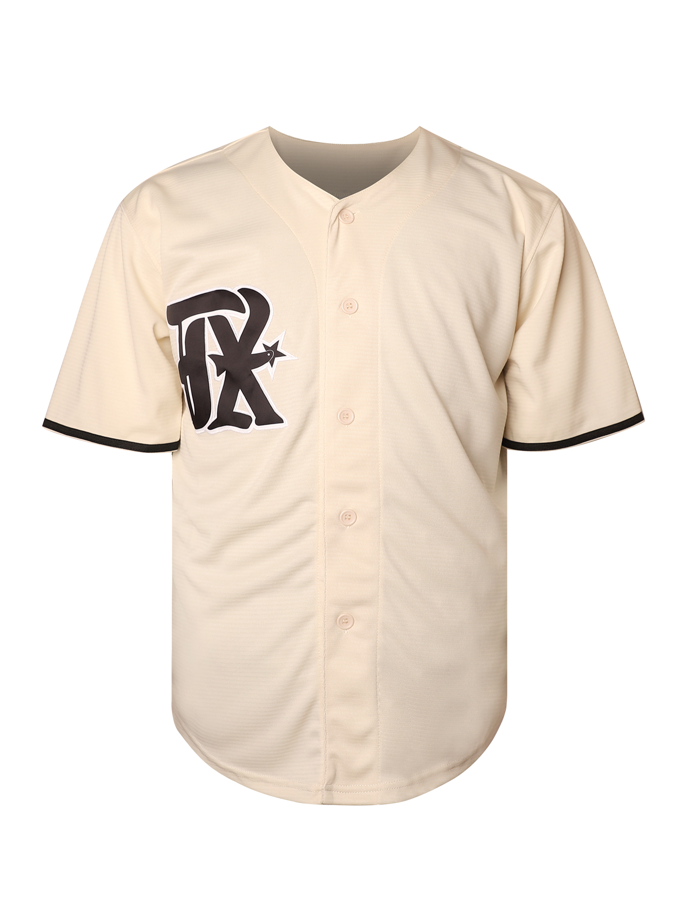 53 Beige Baseball Jersey Stitched Personalized Name Number comfortable and breathable sports Jersey