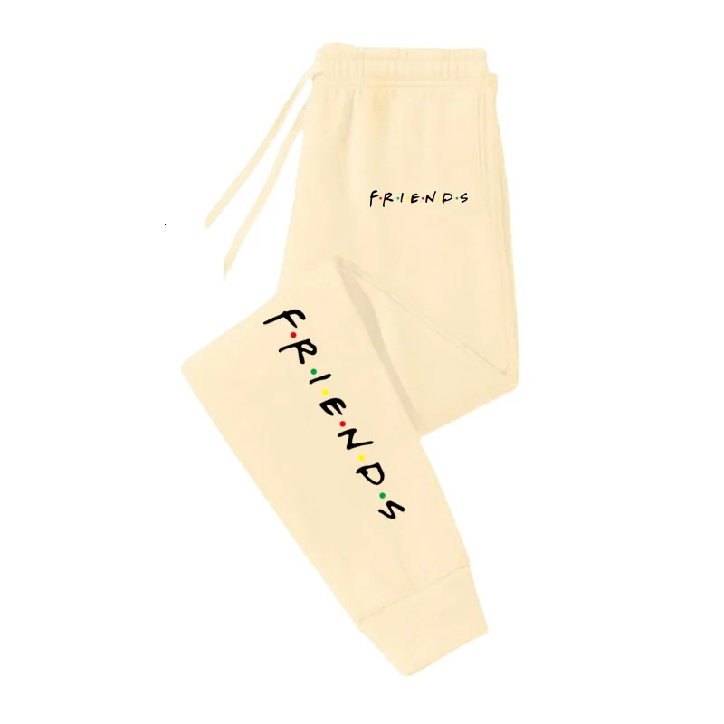 Fashion Friends printing Sweatpants Men Women Simple Fitness Wild Mens Trousers Casual Harajuku Pants Male 241114