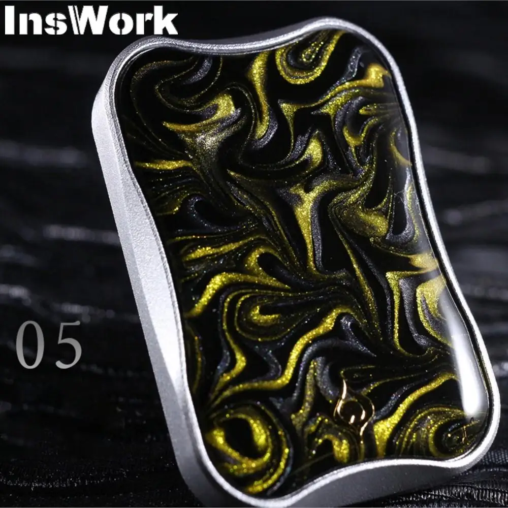 Resin Aluminum Alloy Unlimited Push Slider Fidget Magnet Cool Gadgets Magnetic Toys Fidget Spinner
