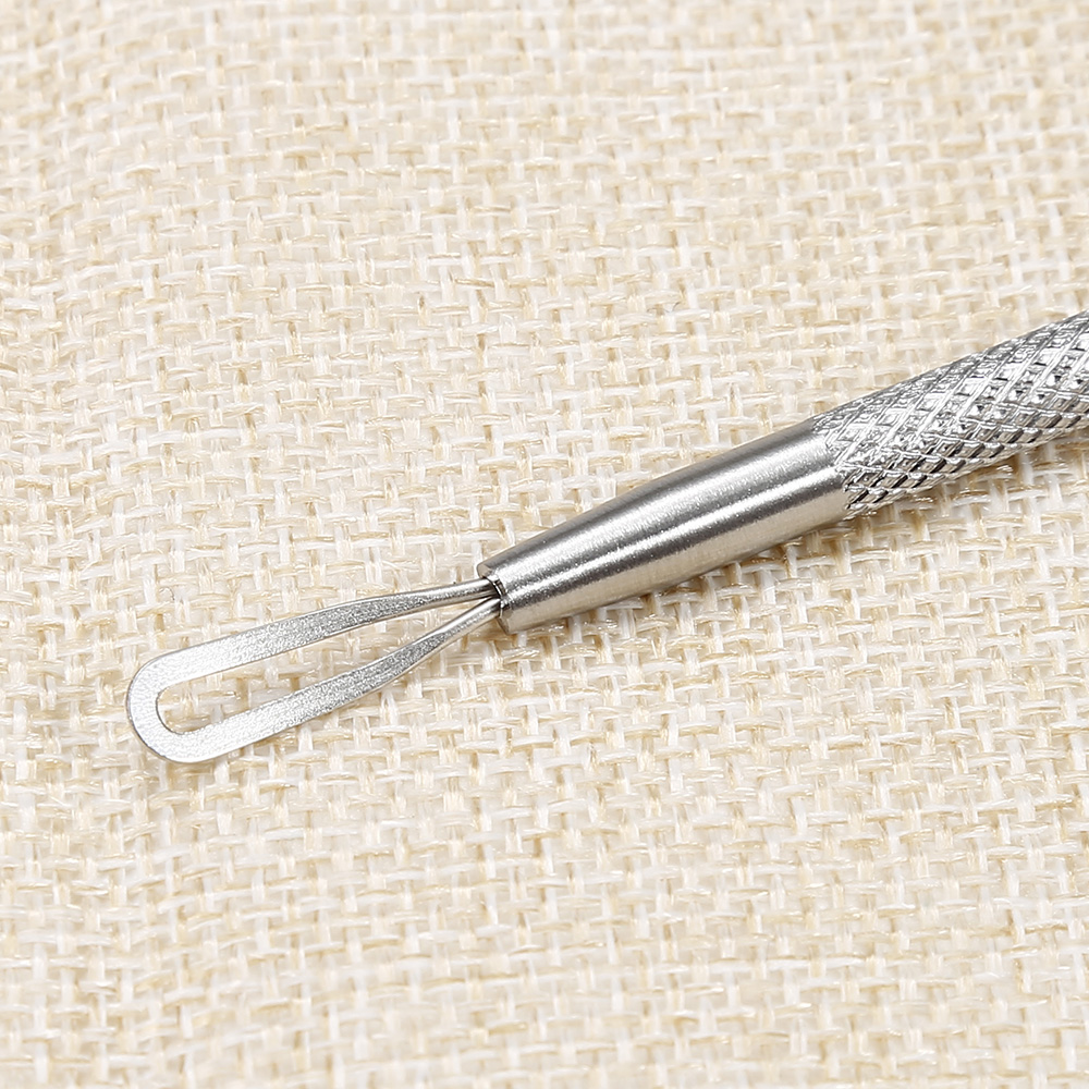 f bef Zieren Stuks Mee Eter Naalden Comedone Acne Puistje Vlek Remover Hulpmiddel Lepel Voor Gezichtsverzorging Gezichtsporie Schoner