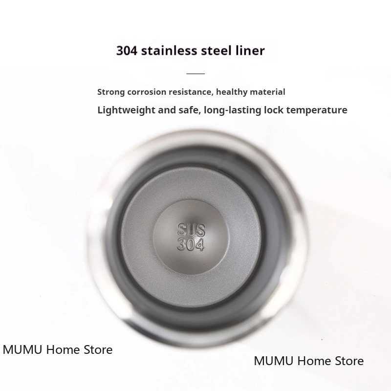 350/500mL stainless steel hot cup coffee g portable sports vacuum film station wagon beverage cup Y241114