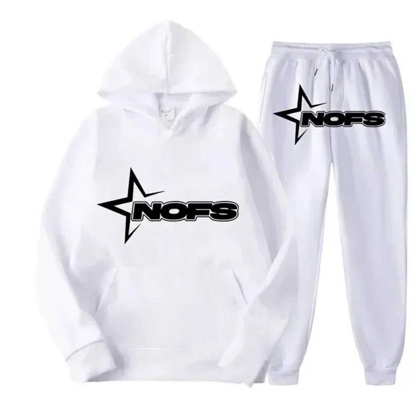 2024 men and women of the same fashion trend hoodie casual two-piece suit jacket pants fashion brand printing size S-3XL X2503121