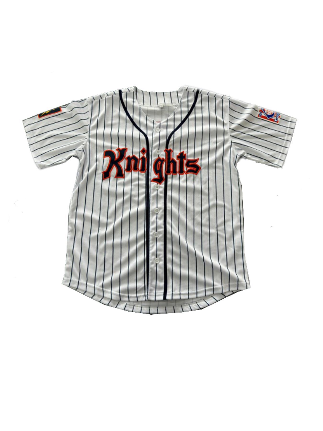 Mens Classic Baseball Jersey - Breathable Short Sleeve Shirt With 9 KNIGHTS Embroidered Letter Number Design For Training And Compeon