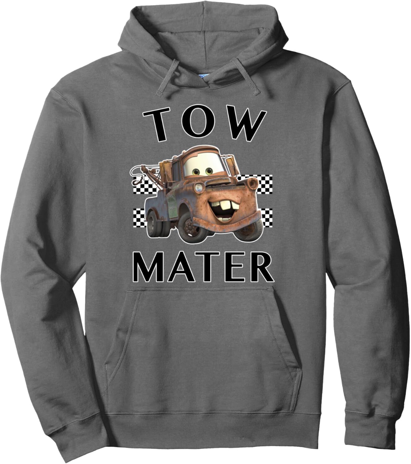 Hoodie for Mens Womens Pixar Cars Tow Mater Finish Graphic Hoodie Pullover Hoodie Graphic Hoodies sweatshirt